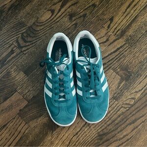 Adidas Turquoise Gazelles Size 6
